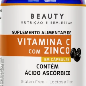 Suplemento alimentar de Vitamina C + Zinco